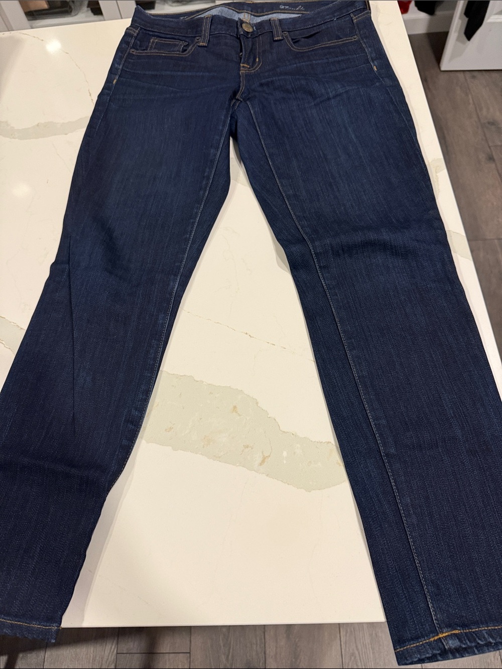 J. Crew Indigo Cropped Ankle Jeans